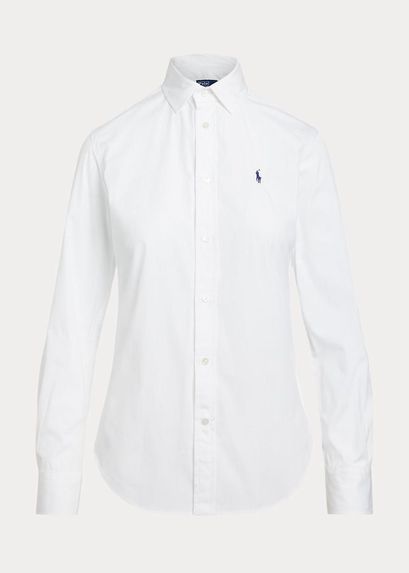 Koszula Polo Ralph Lauren Damska Białe Cotton 905432-YQN